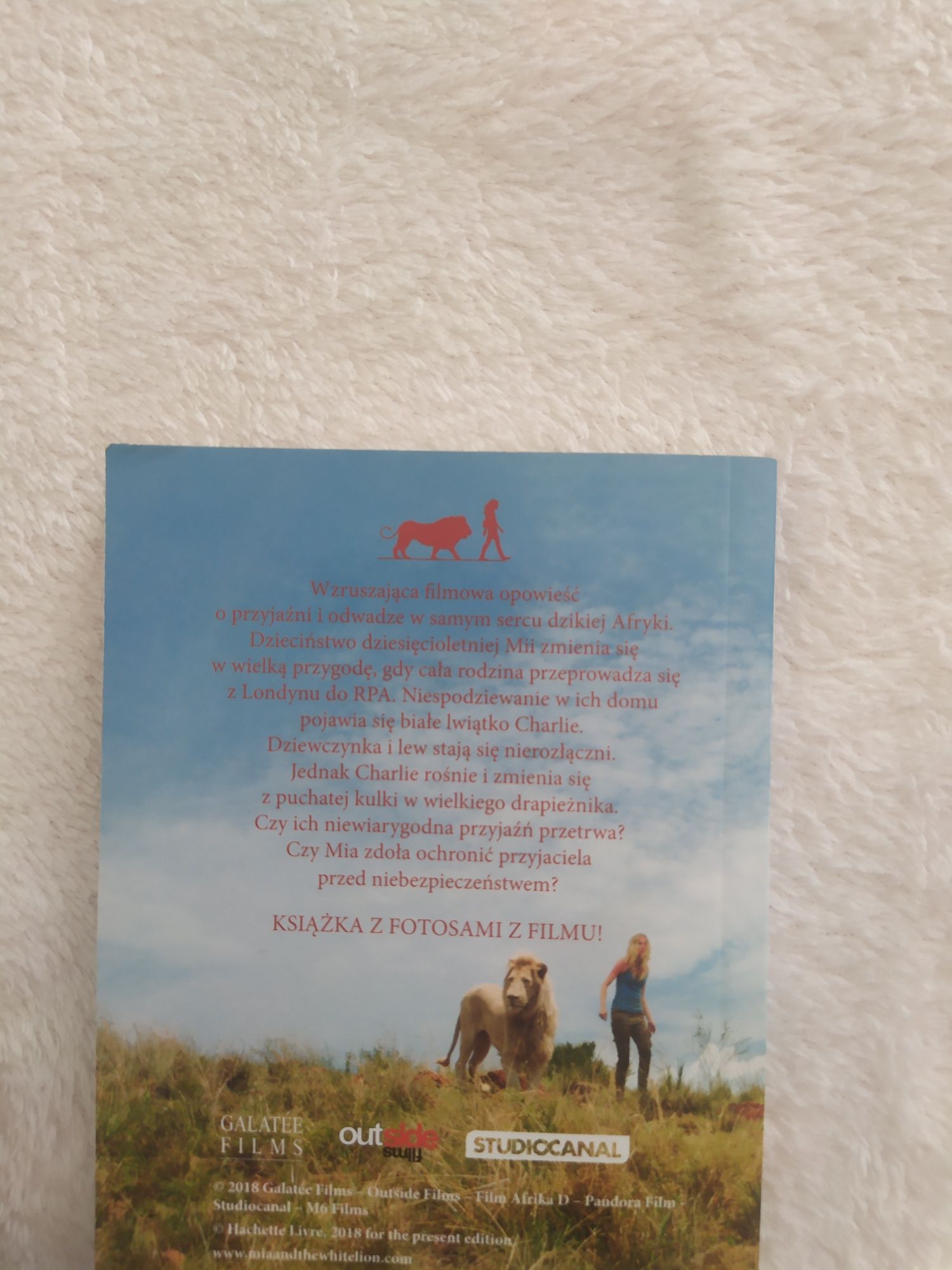 Książka Mia i biały lew