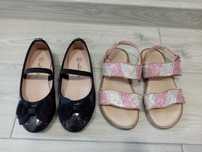 Buty sandałki i pantofelki/balerinki z kokardką rozmiar 27