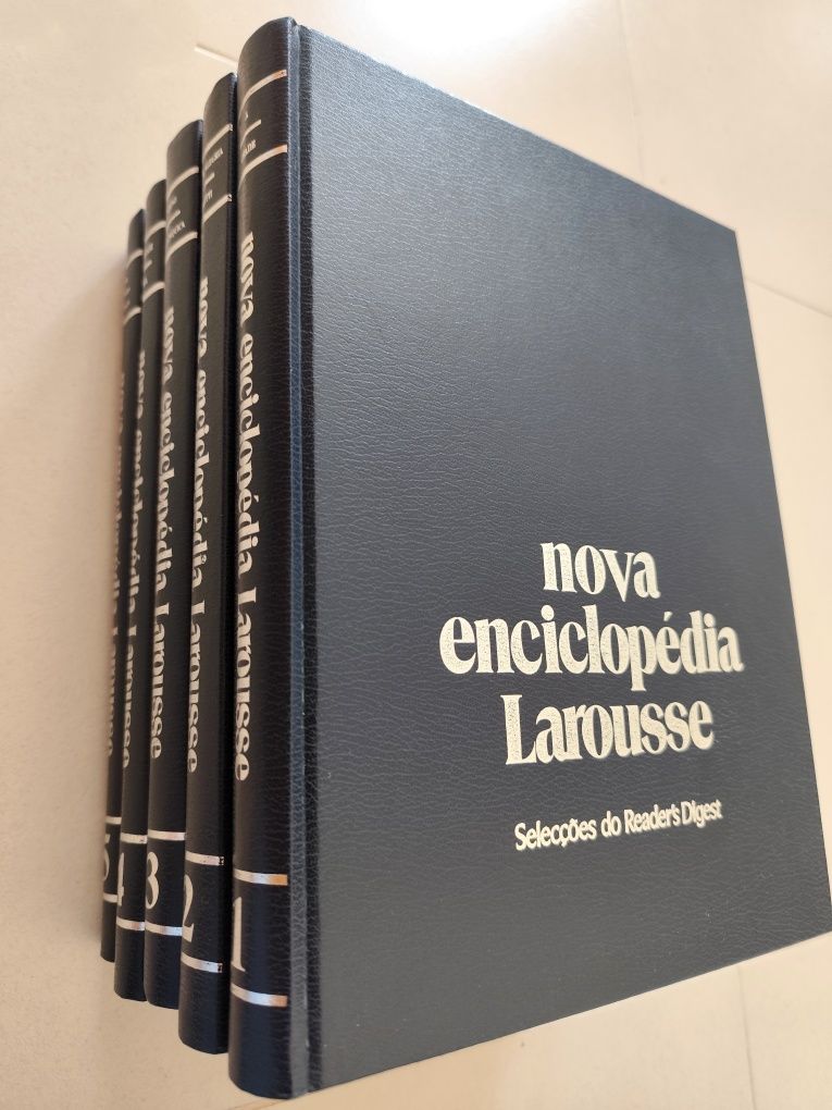 Nova Enciclopédia Larousse - 5 Volumes (Completa)