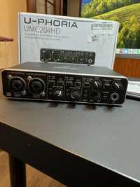 Interfejs audio Behringer U-Phoria UMC204HD