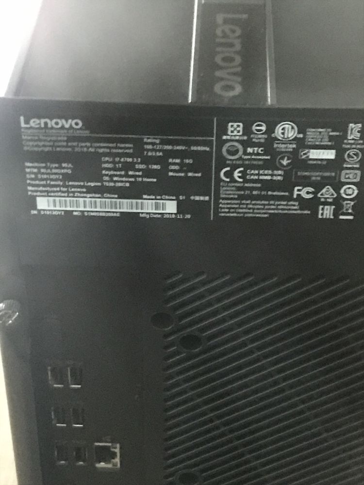 Vendo computador como novo modelo lLENOVO.