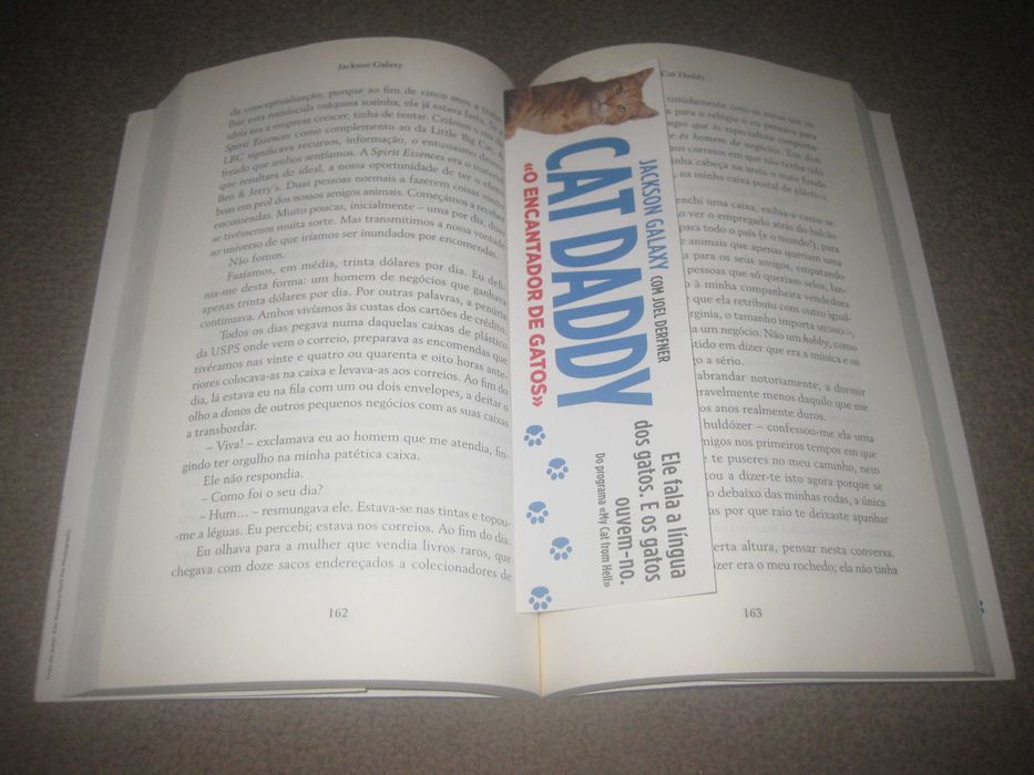Livro "Cat Daddy: O Encantador de Gatos" de Jackson Galaxy