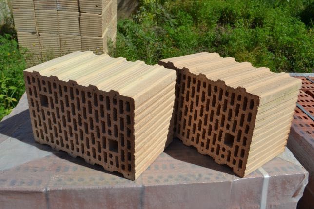 Керамоблок 38 / 25 Великоформатний Керамічний блок Український