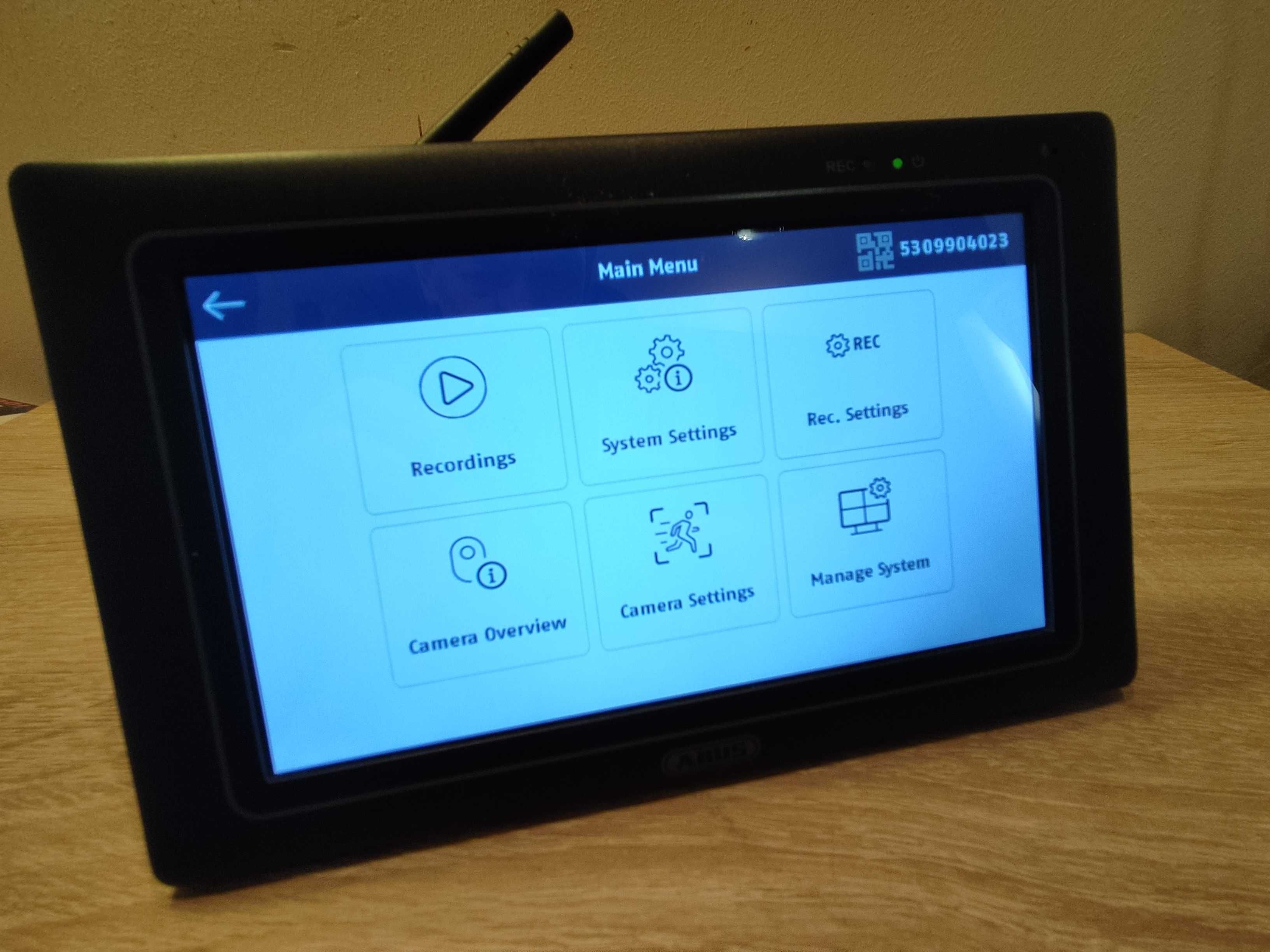 4'y Kamery WIFI , Stacja "ABUS" działa bez rutera i smartfona - OKAZJA