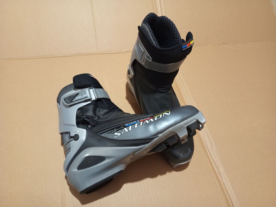 Черевики до бігових лиж Salomon Active 8 Skate SNS Pilot. Розмір 45.
