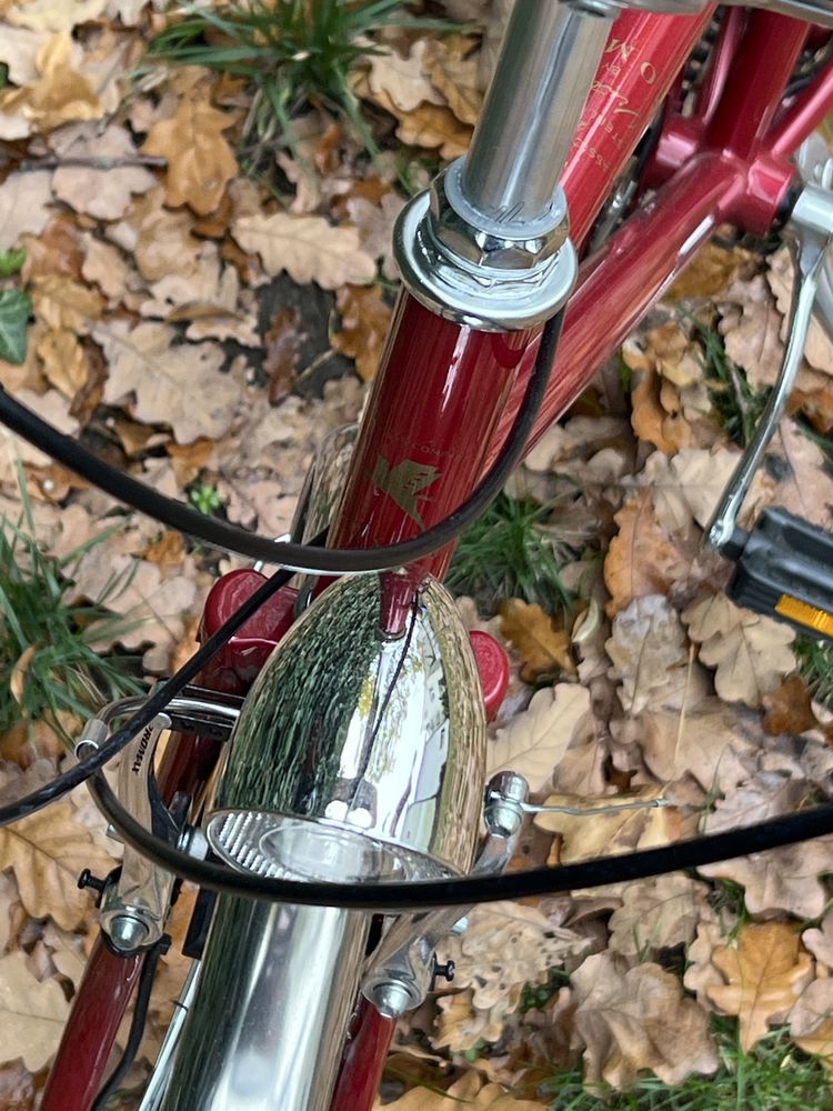 Rower miejski Romet Vintage Classic M rama 20 cali 28 czerwony