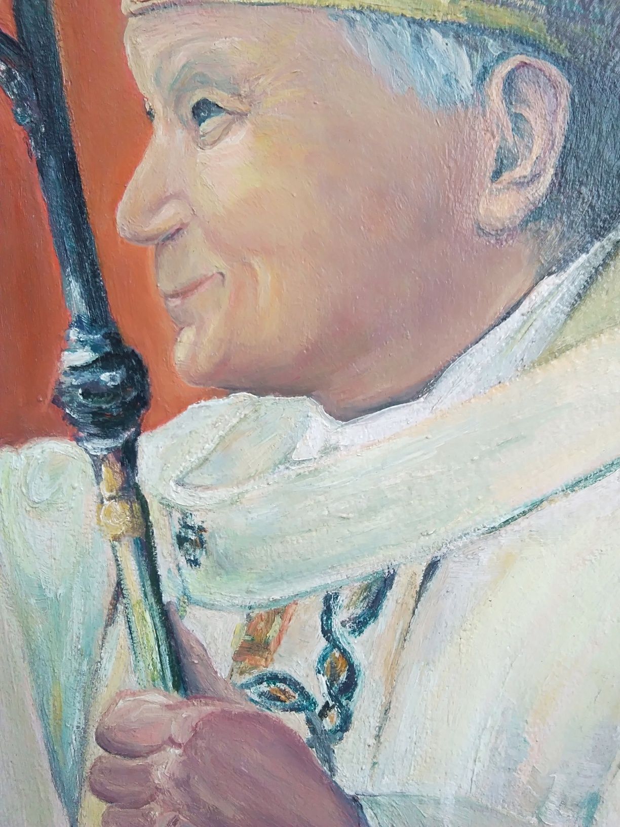 Św. Jan Paweł II. Obraz olejny 45/65