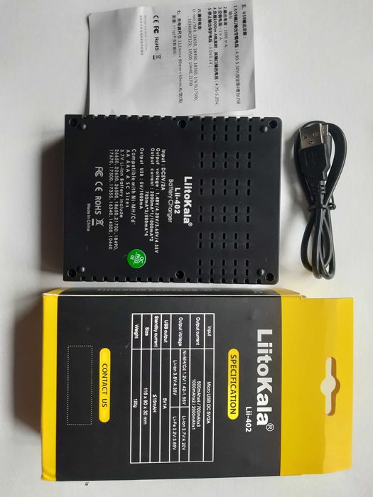 Зарядное устройство Liitokala Lii-402 18650  c PowerBank
