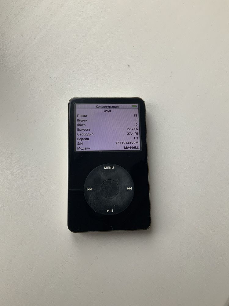 Apple iPod classic 5 30gb модель А1136