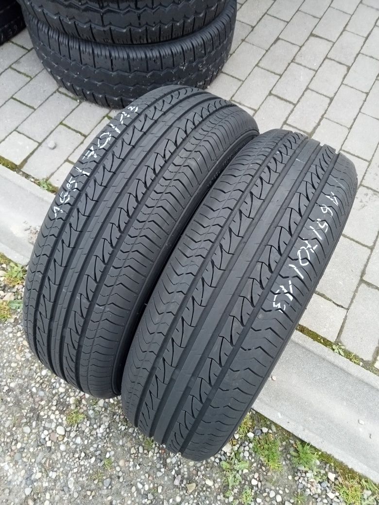 2x Opony Używane 165/70R13 Letnie Nankang