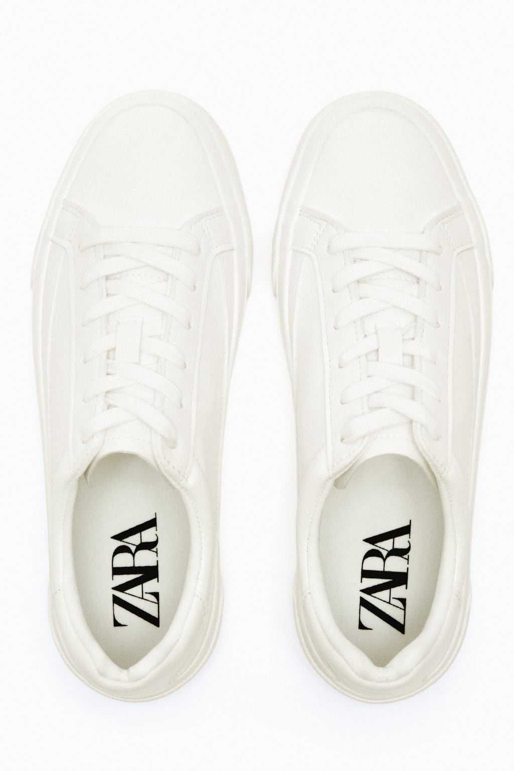 Білі кеди Zara кросівки