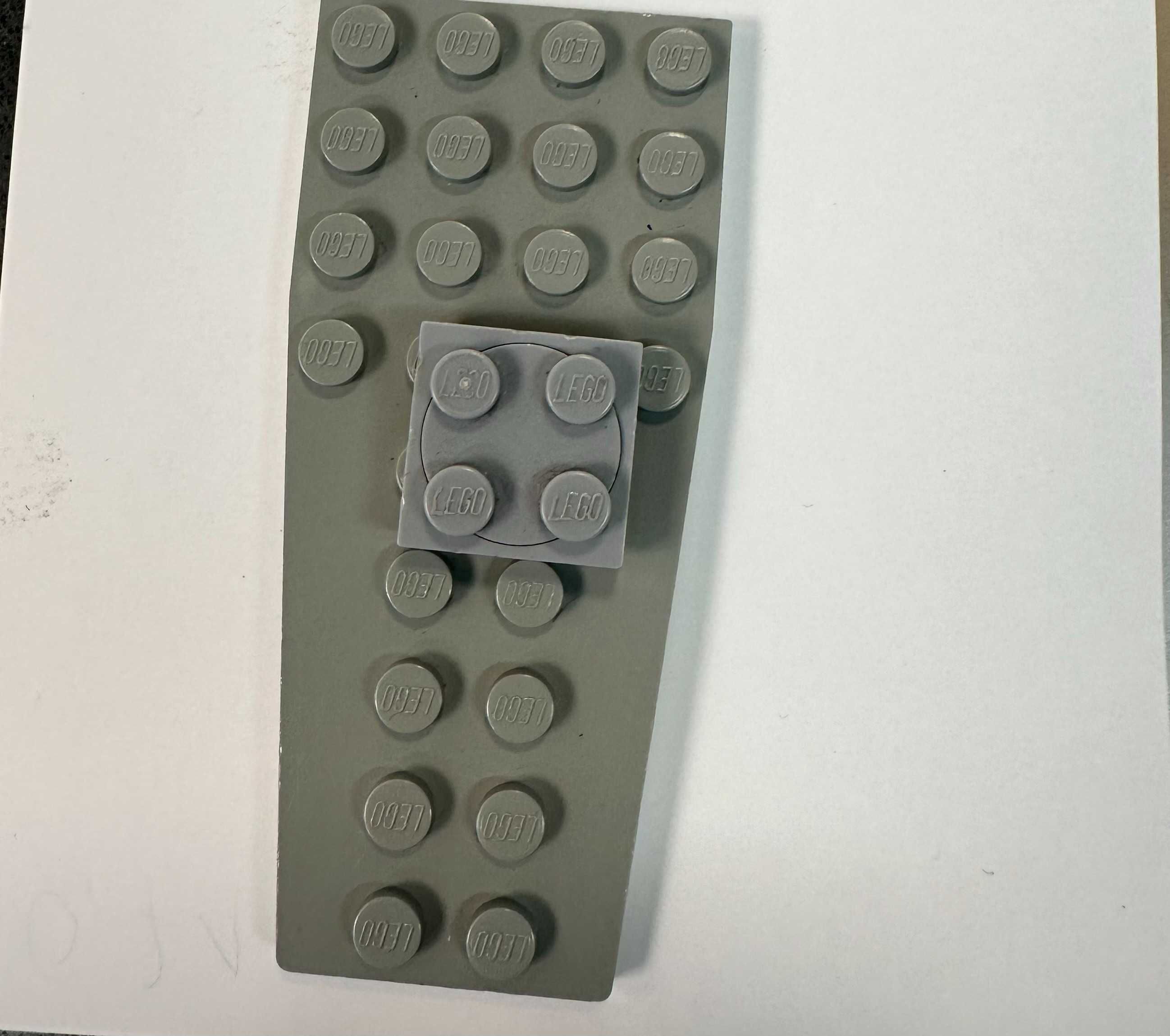 LEGO Płytka 2x2/Obrotnica Jasno Szara 3680 Light Bluish Gray