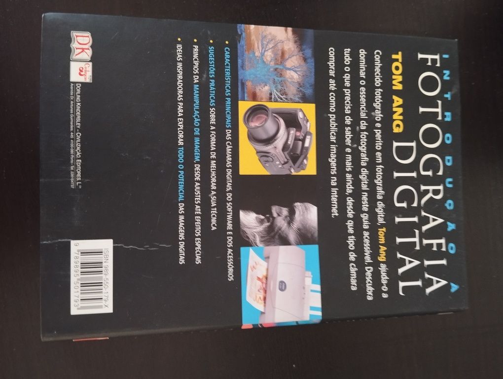Livro " introdução a fotografia digita l"