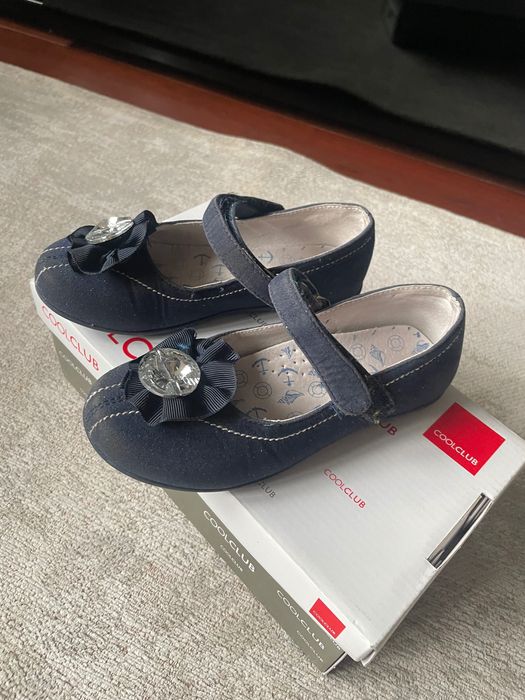 Buty balerinki dla dziewczynki granatowe roz. 27 Cool Club.