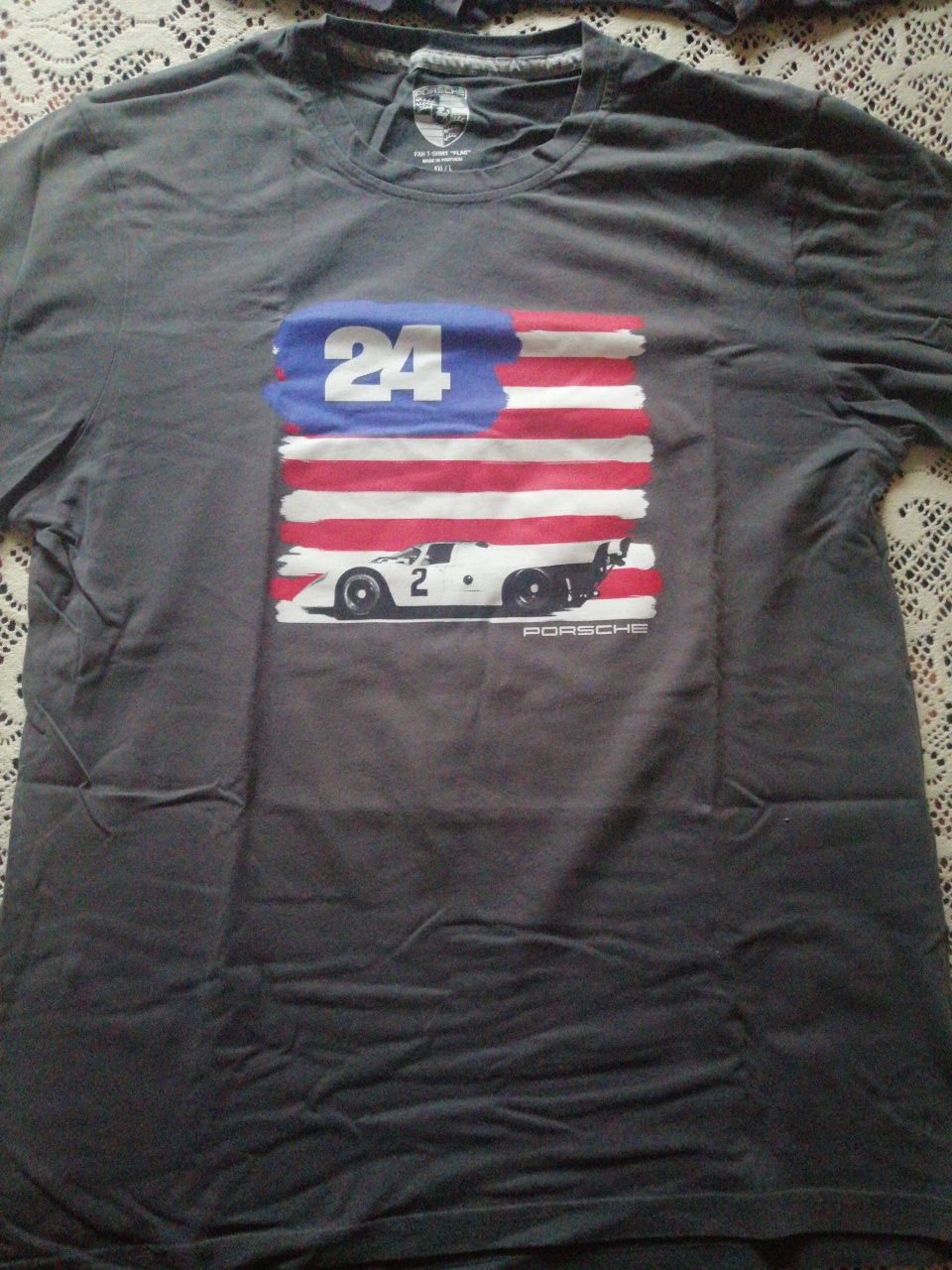 T-shirt Porsche tamanho L novas