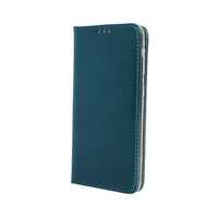 Etui Smart Magnetic Do Samsung Galaxy A12 / M12 Ciemnozielone