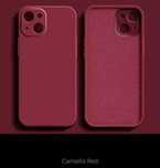 ETUI CASE DO APPLE iPhone X / XS SILIKONOWA - ciemno czerwona - NOWE