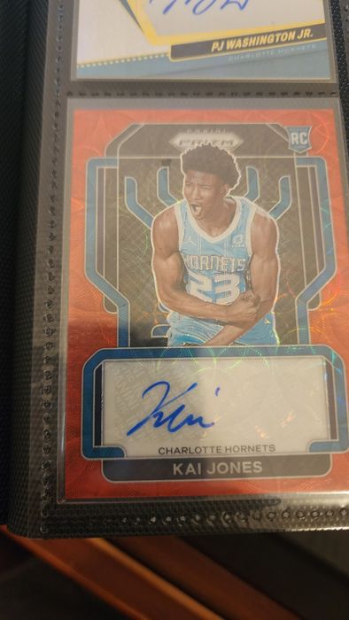 Kai jones assinatura nba carta