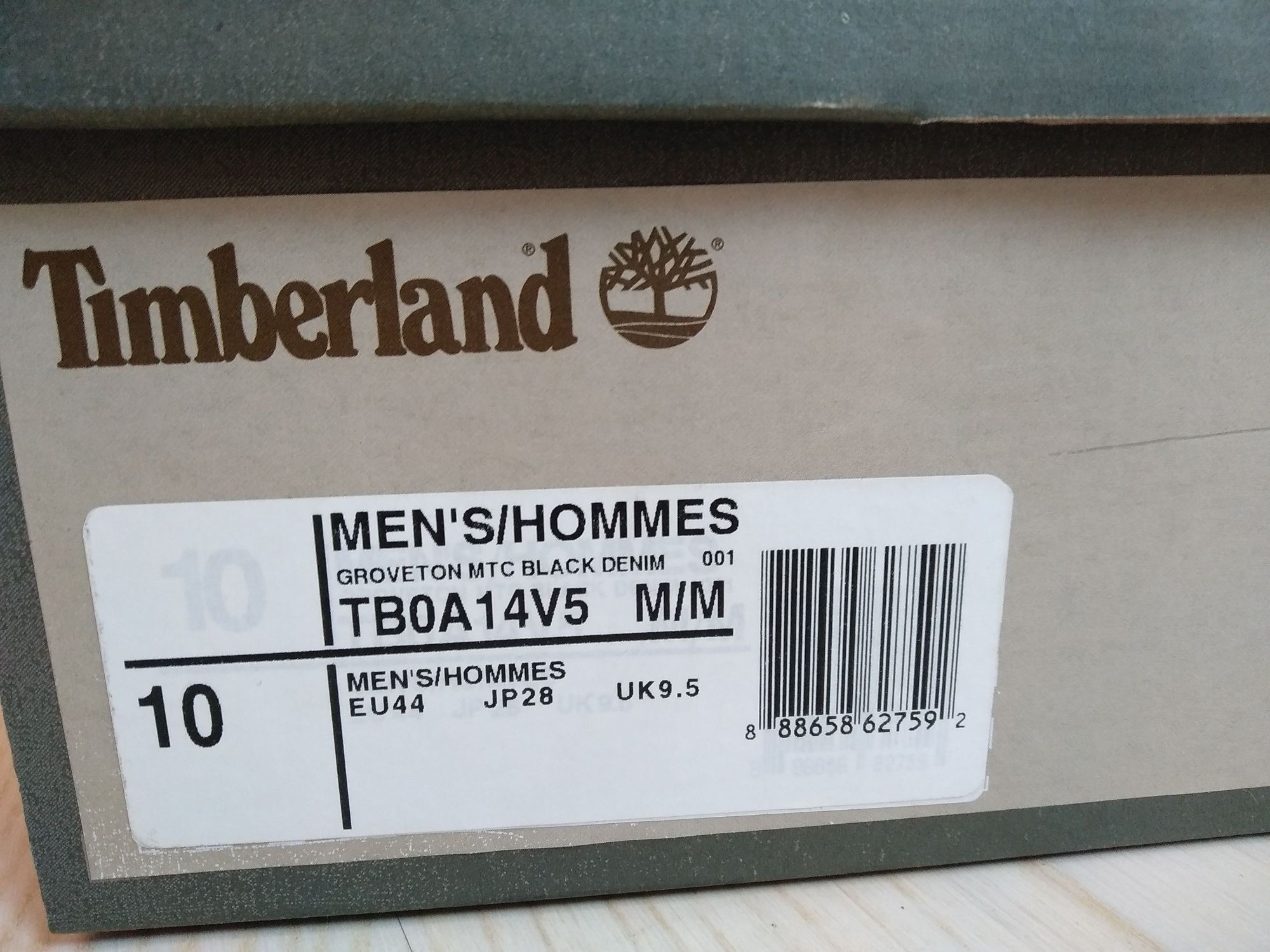 Нові черевики Timberland - оригінал. 43 розмiр