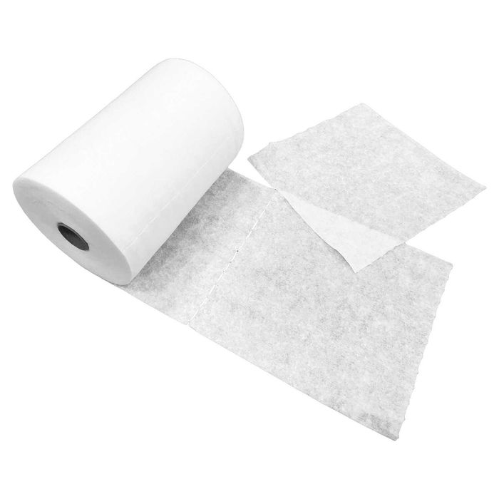 Серветки одноразові в рулоні Doily 30х30см спанлейс 100 шт/рул