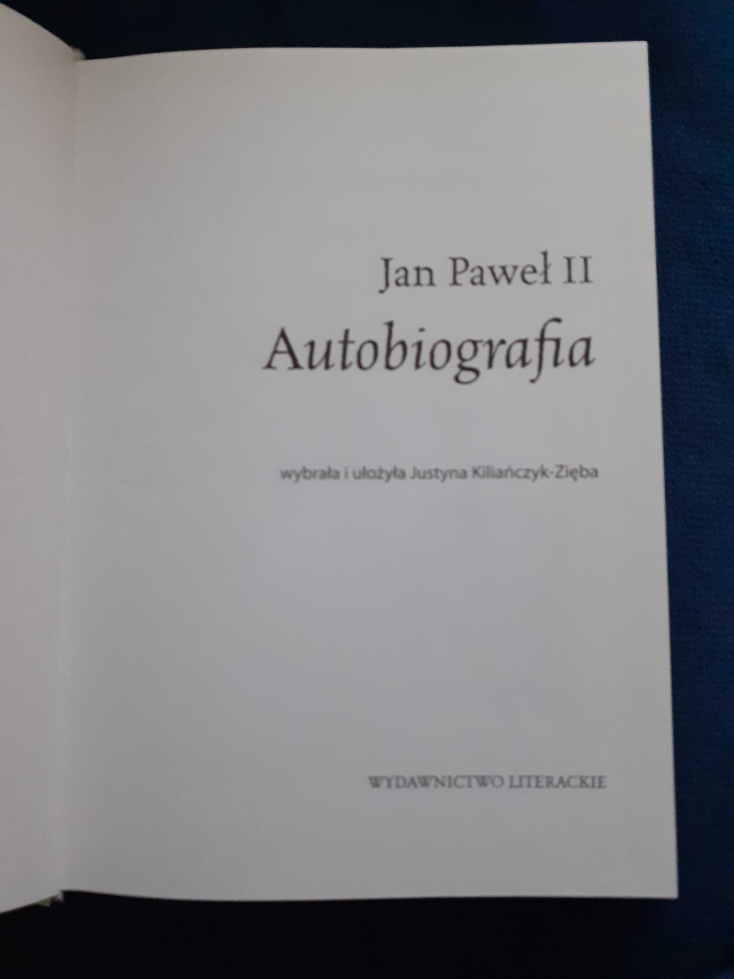 Jan Paweł II Autobiografia - Justyna Kiliańczyk - Zięba
