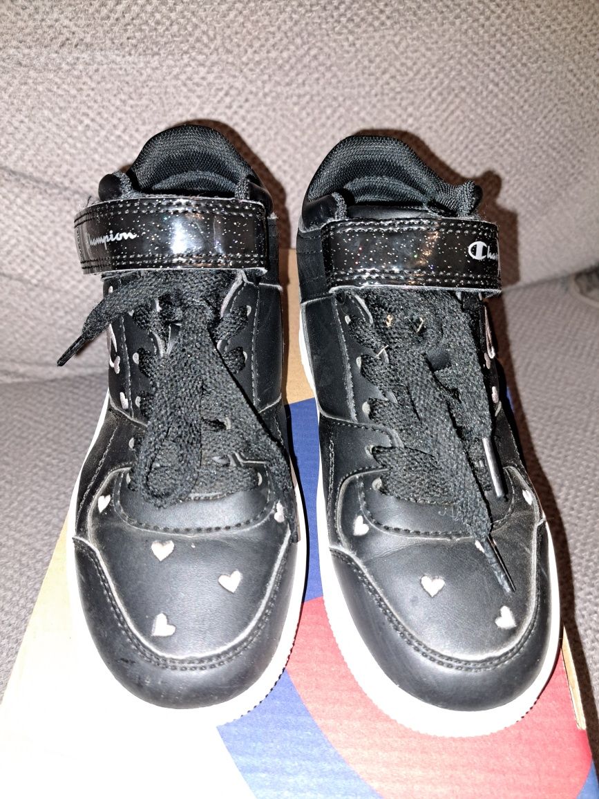 Trampki trzewiki Champion Rebound Vintage Mid granatowe 31