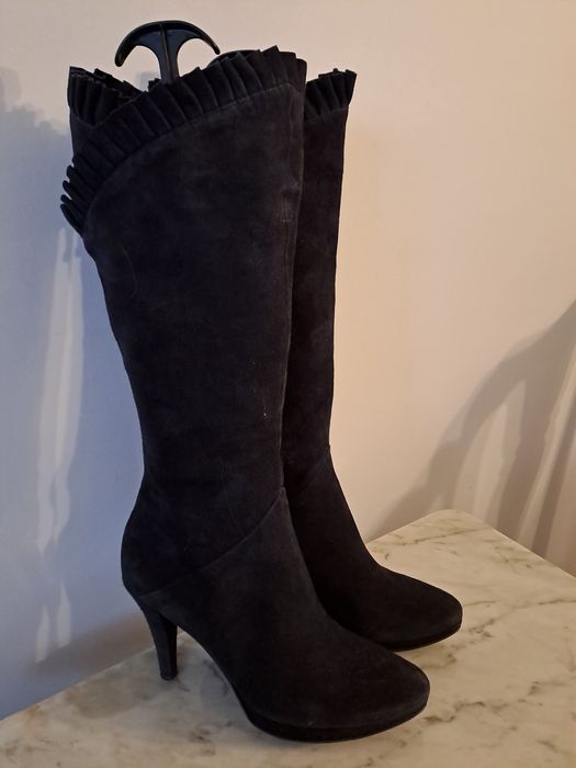 Kozaczki,kozaki.  Gino Rossi, zamsz.