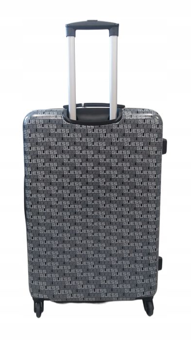 Guess Walizka Stroma 28 In 4 Wheeler Logowana Premium