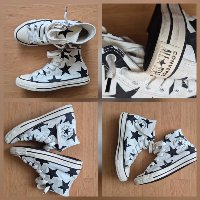 Trampki Converse High-Top w Gwiazdy CO411A1Z1-B11 Converse