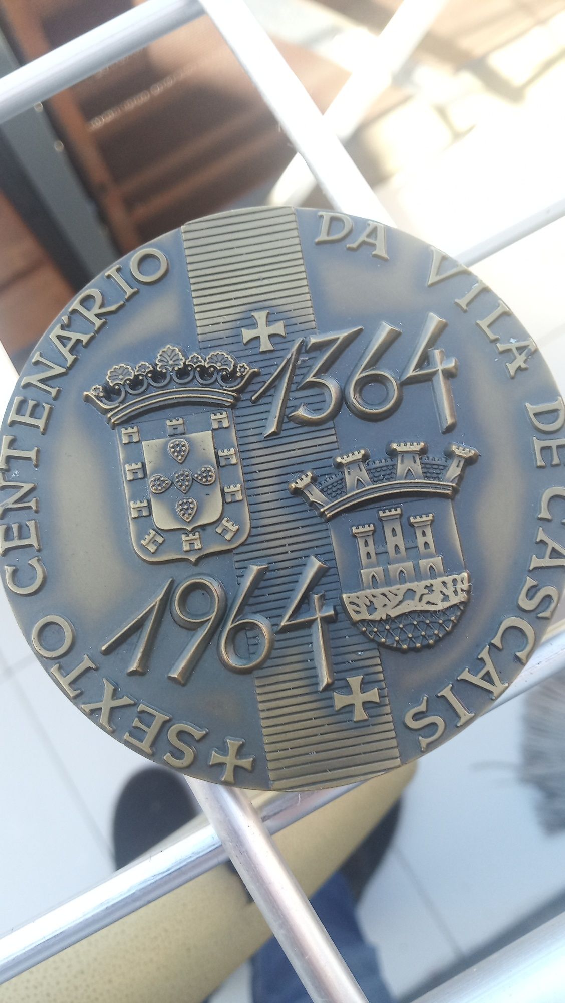 Medalha comemorativa da vila de Cascais
