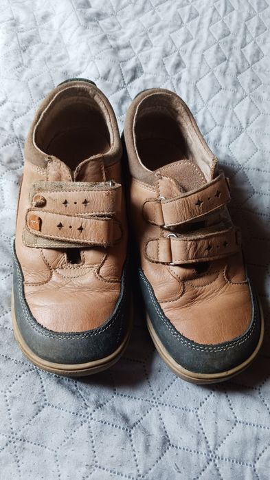 Skórzane buty chłopięce r. 33