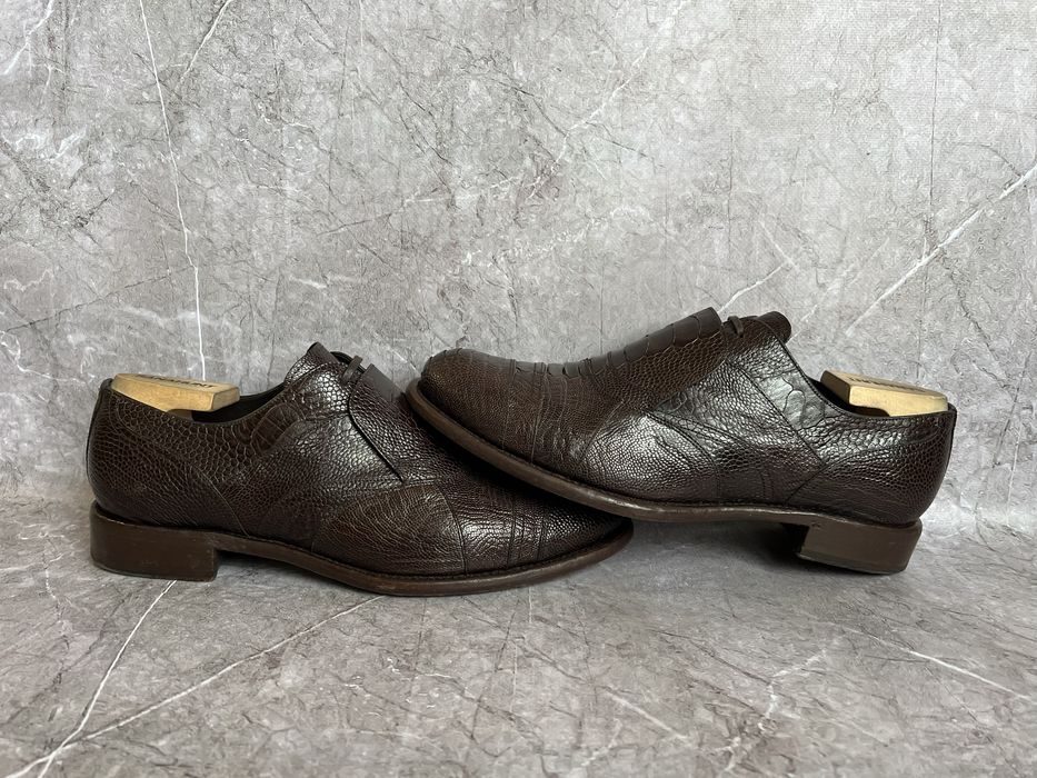 Dolce gabbana туфли мужские екзотическая кожа 42