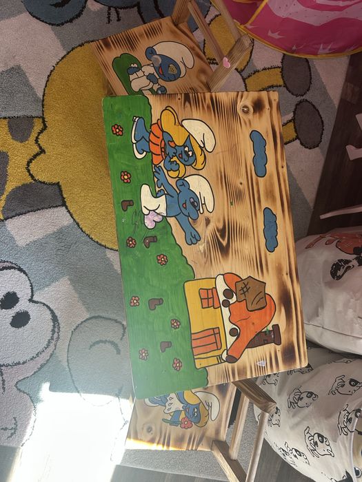 Stolik dzieciecy z krzeselkami