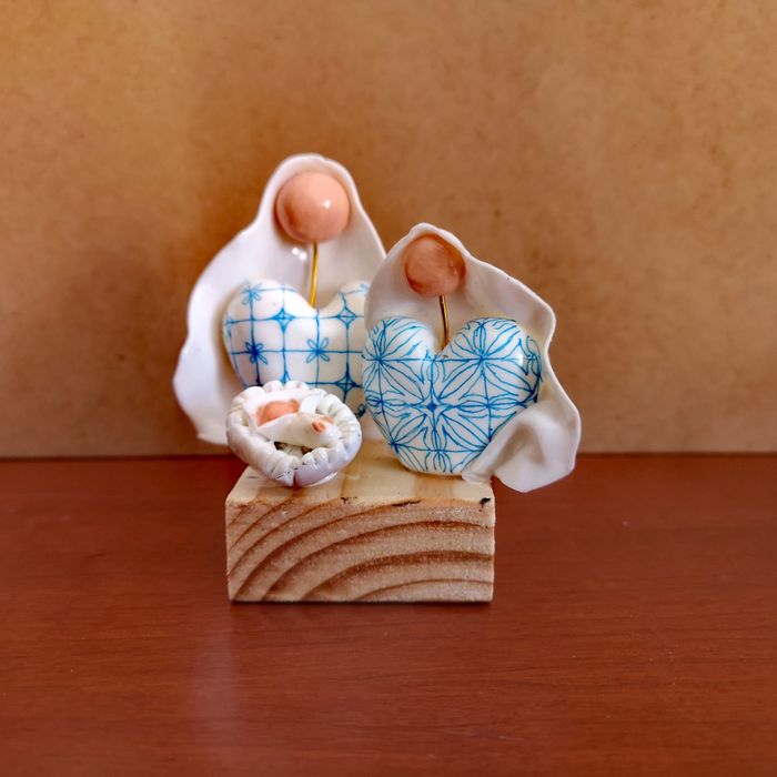 Presépio de coleção artesanal