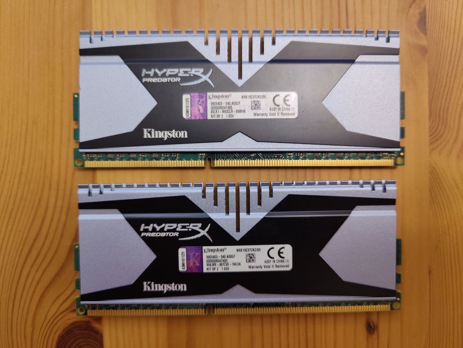 Kingston 8GB DDR3-1866 CL9