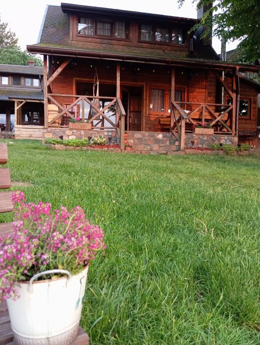 SYLWESTER Balia z gorącą wodą!  SAUNA! Kominek  Mazury