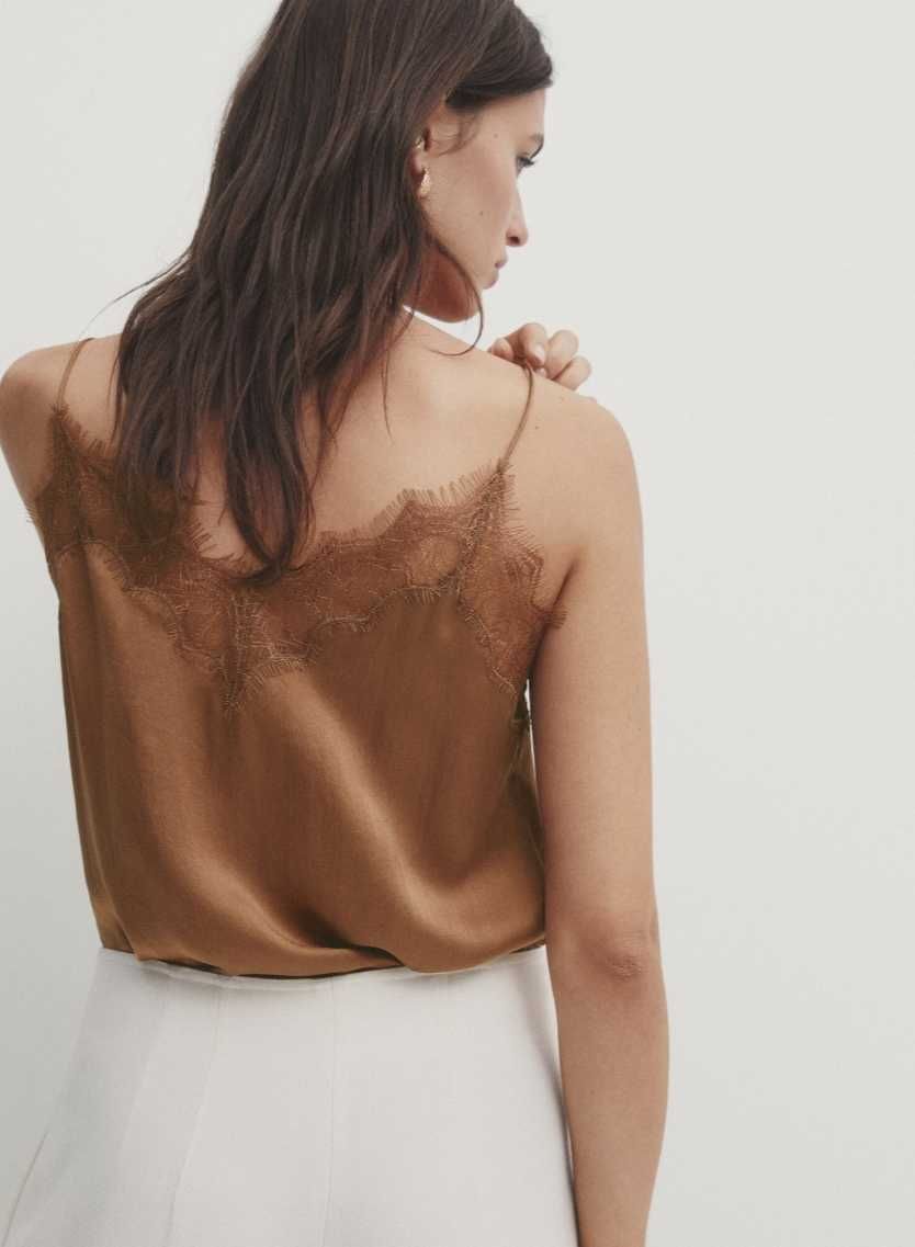 Майка шовкова Massimo Dutti