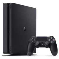 Konsola Sony PlayStation 4/PS4 Slim/500gb/czarna/pad/okablowanie/ideał