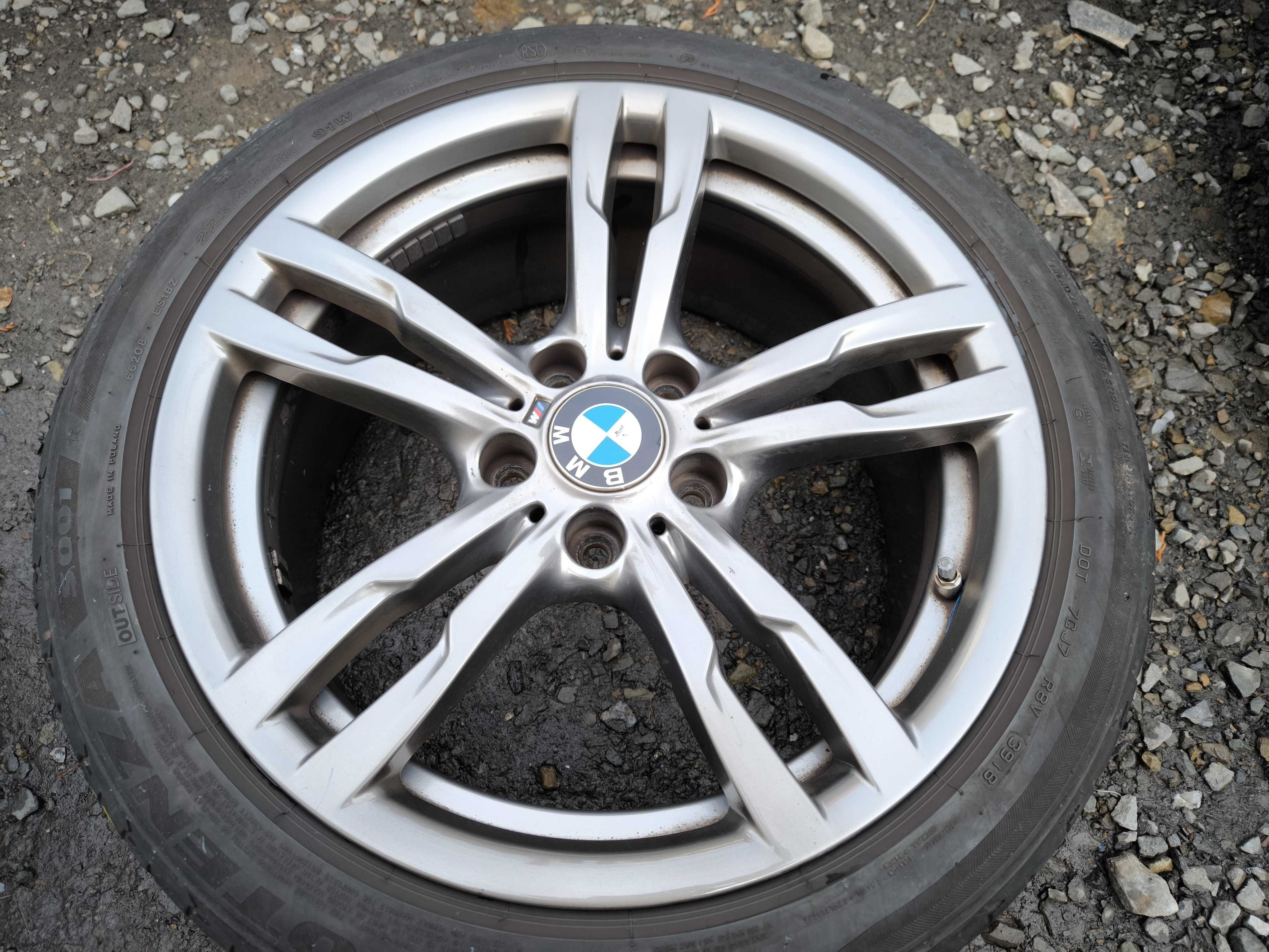 BMW M-pakiet F30 F31 F32 F33 F34 F36 E90 18 cali 5x120 Opony 225/45