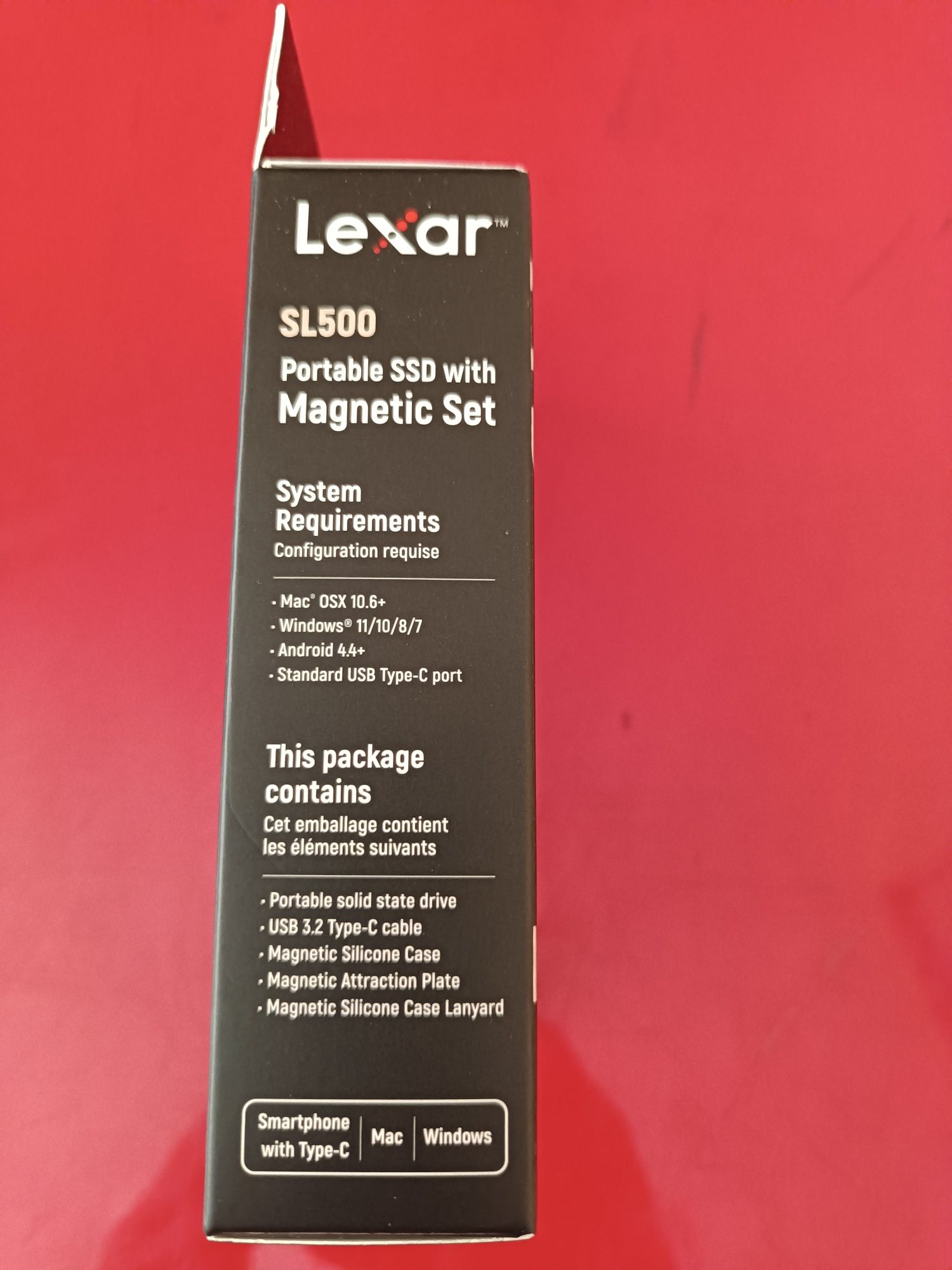 Lexar professional 1TB 2000mb/s USB 3.2 gen 2x2 sl500