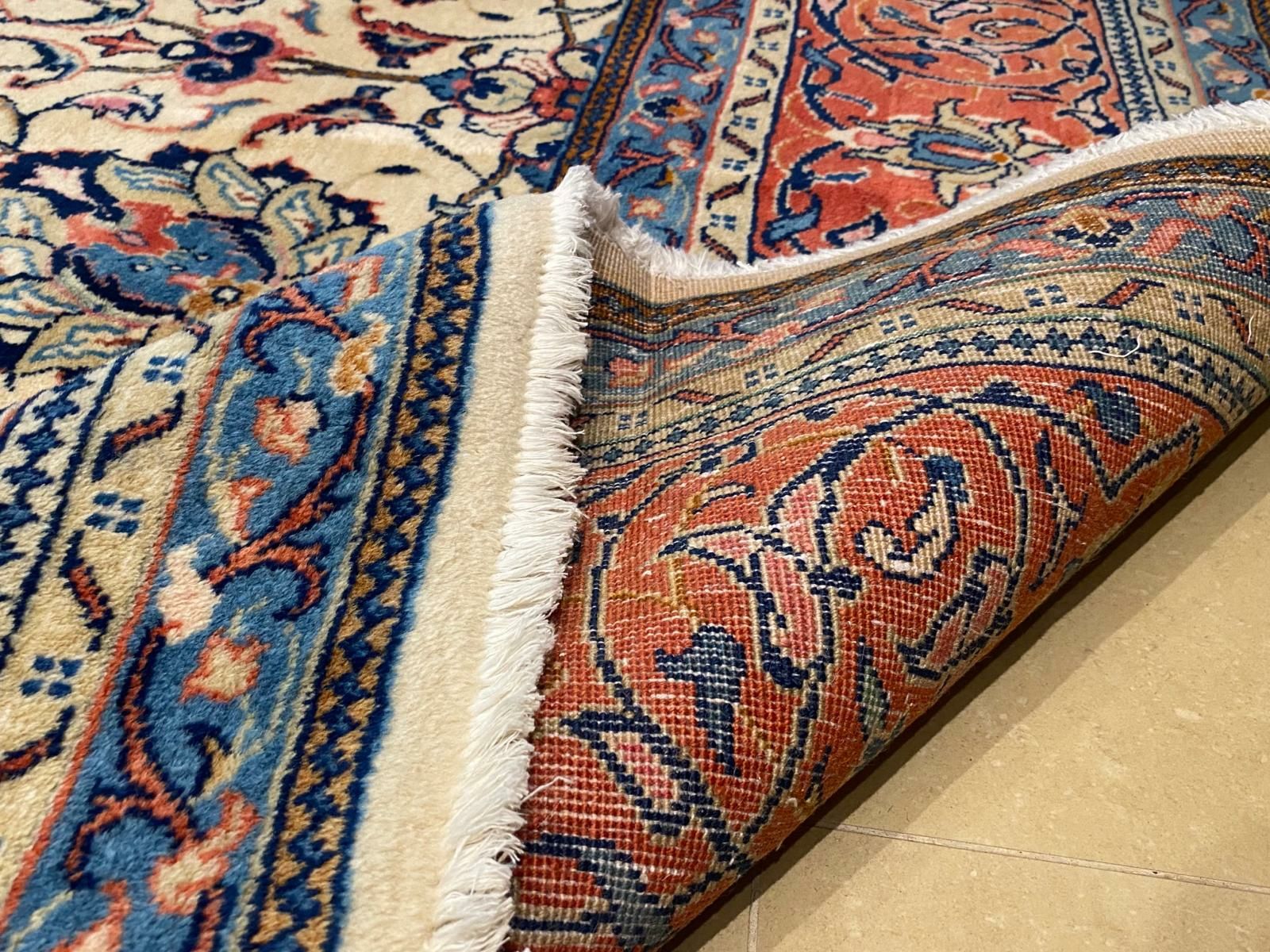 Kaszmirowy Tabriz - Perski dywan - Rękodzieło z Iranu - 280 x 400 cm.