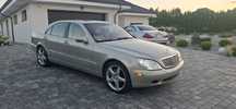 Mercedes-Benz Klasa S Mercedes S600 W220 V12 5.8 RENNTECH import California igła bez rdzy