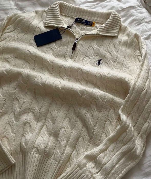 свитр Polo Ralph Lauren 1/4 зип zip old money
