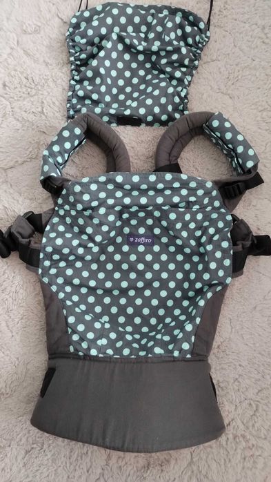 Womar Zaffiro nosidło grochy szare