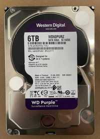 Накопичувач WD purple HDD SATA 6.0TB