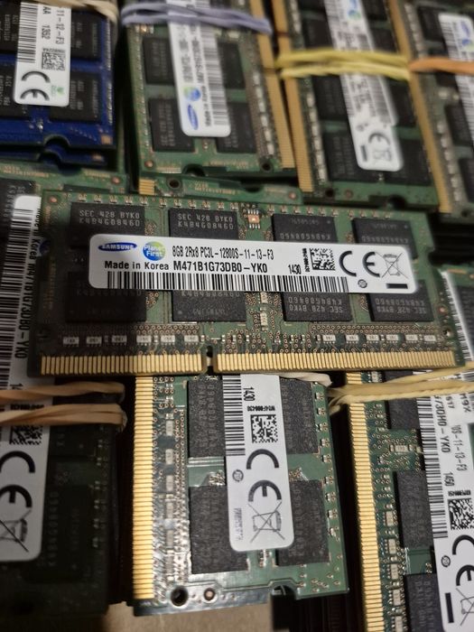 Ram DDR3L 8GB Samsung,  Hynix ,