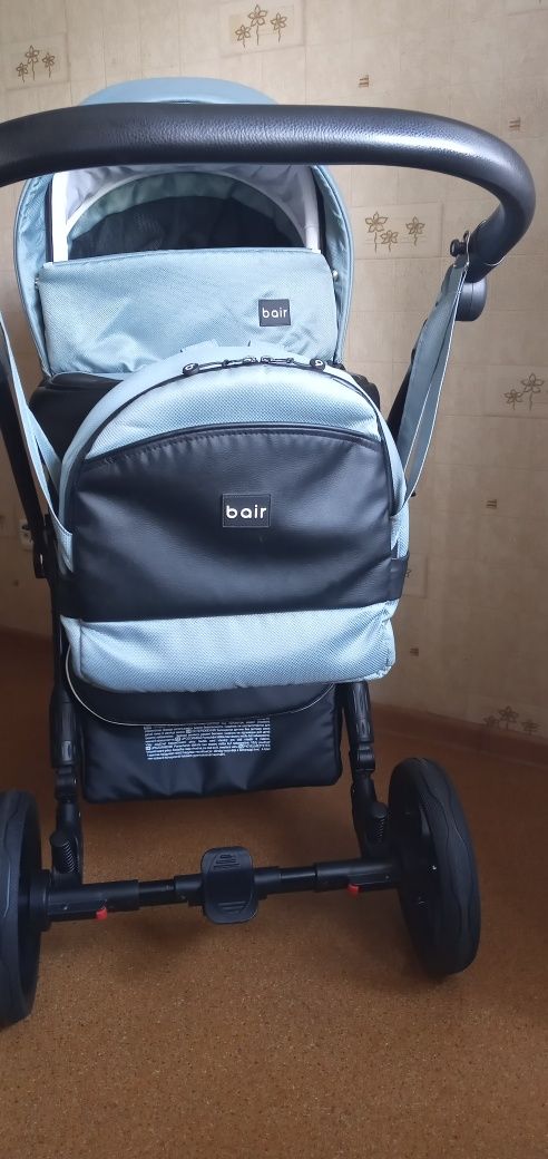 Коляска 2 в 1 Bair Next Soft Нефритовий