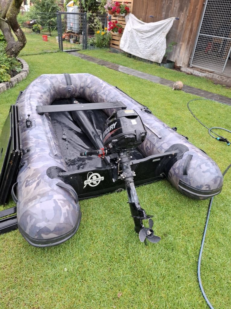 Ponton zeepter big catch 300 silnik mercury 5km