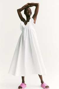 Льняное платье H&M