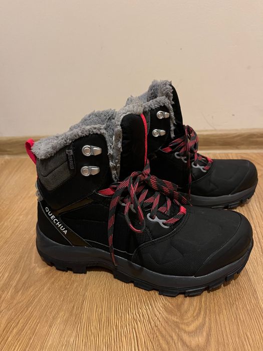 Buty zimowe turystyczne górskie  ocieplane 40 Quechua nieprzemakalne